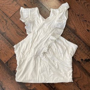 Size XL Anthropologie twist tank